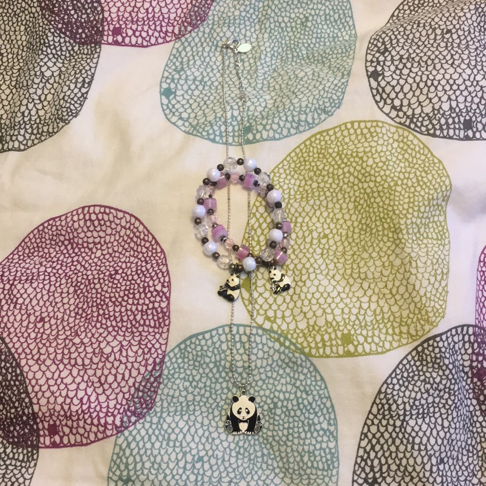Panda necklace
